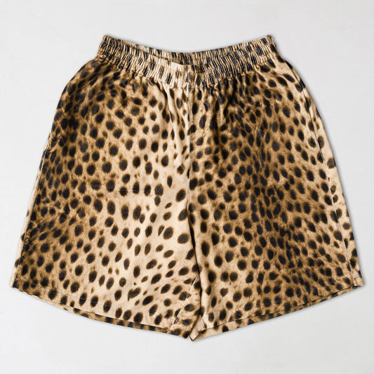 B-ball short motif guépard