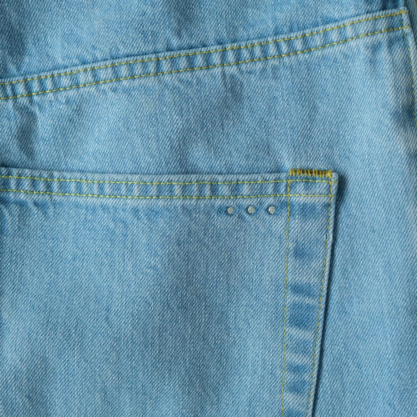 Jean loose tapered bleach taille haute