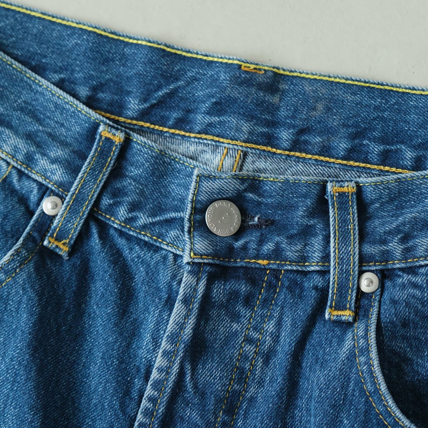 Jean loose tapered stonewash