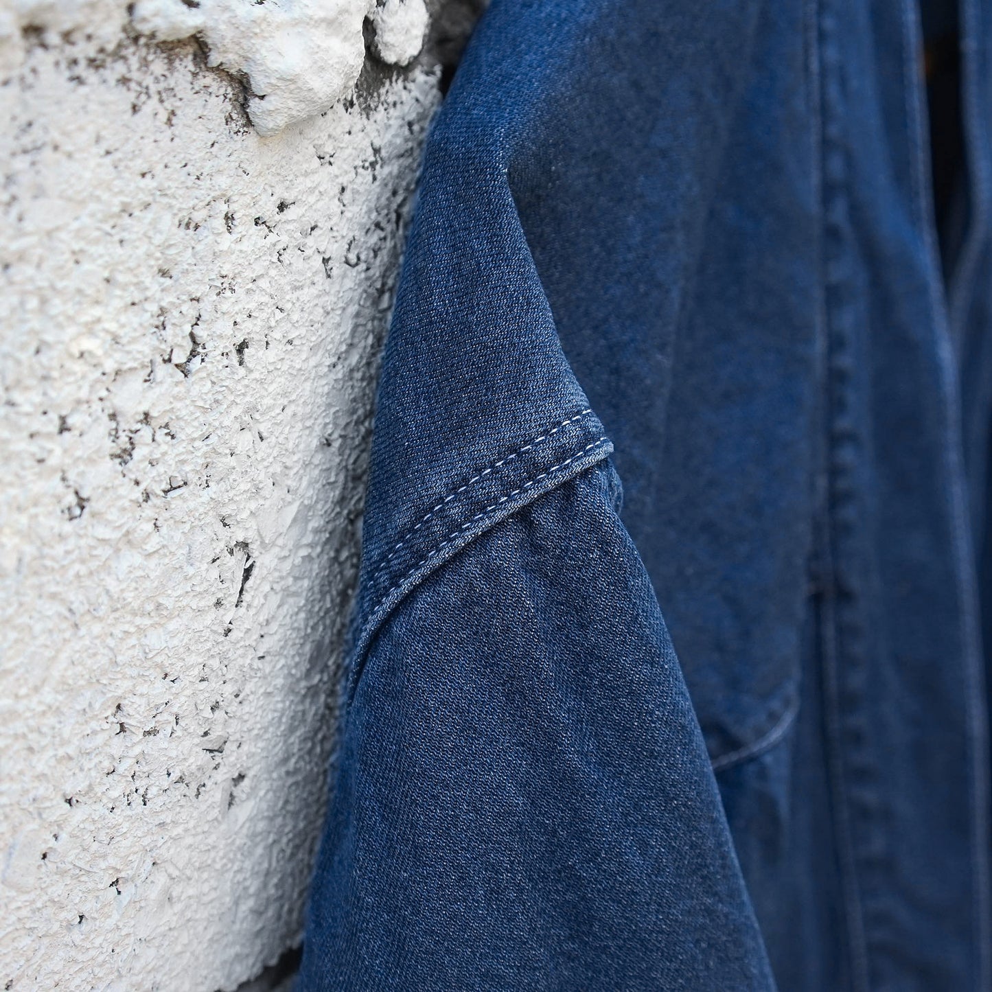 Unisex Noragi Jacket in coton / linen denim