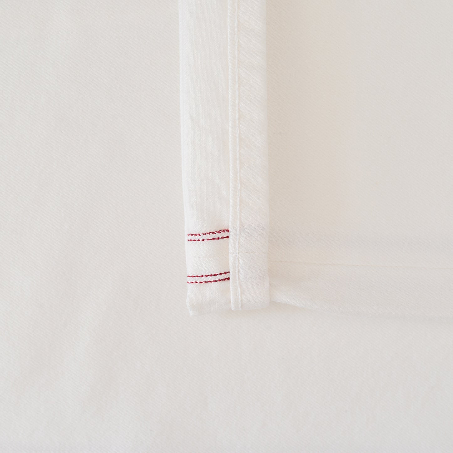 Jean loose tapered vintage white taille haute