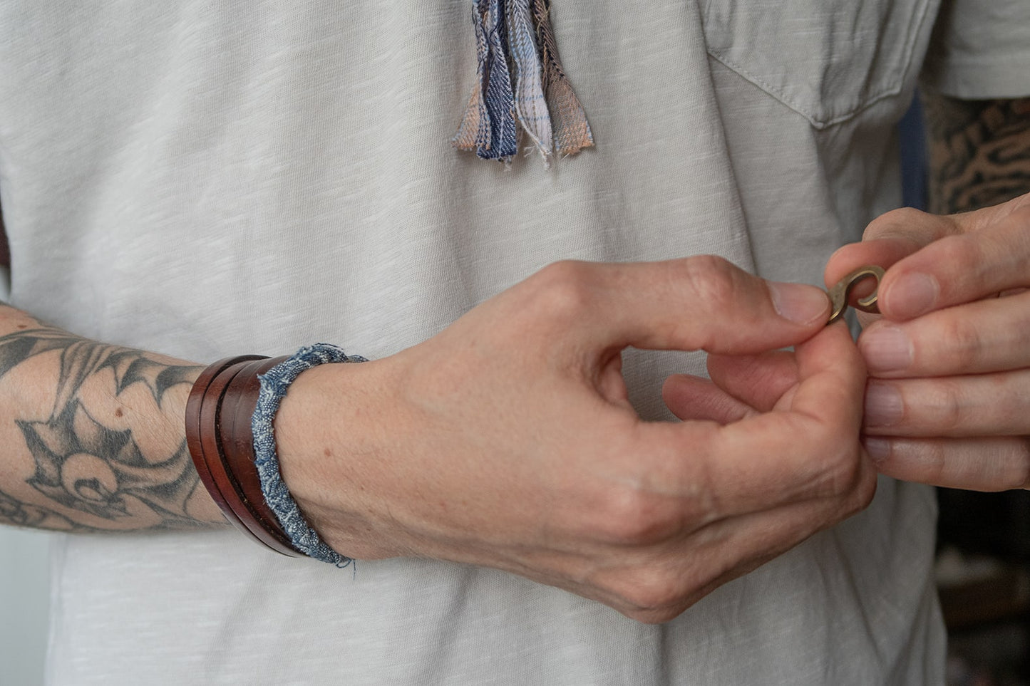 Necto braided bracelet BB-GR301
