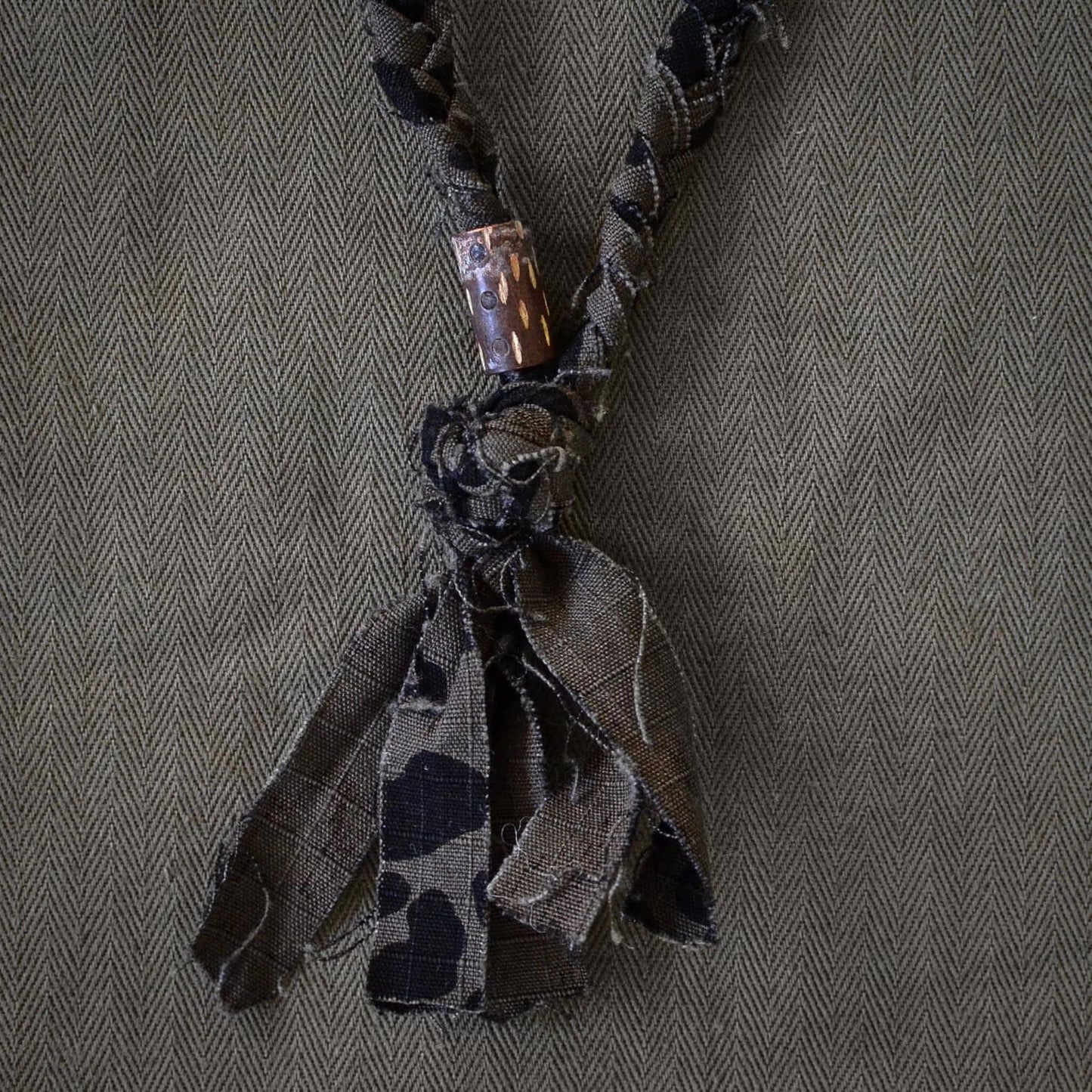 Borali - Irruo braided necklace BCD-GR103 (Damaged)