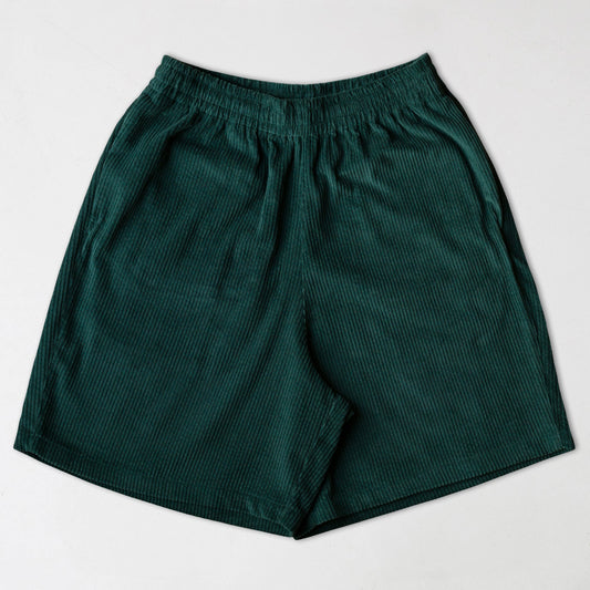 B-ball short velours vert