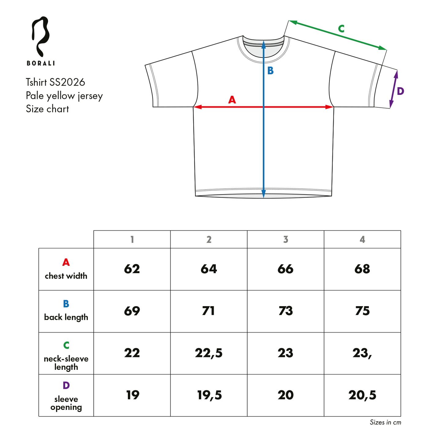 T-shirt - Easy-T - pale yellow jersey