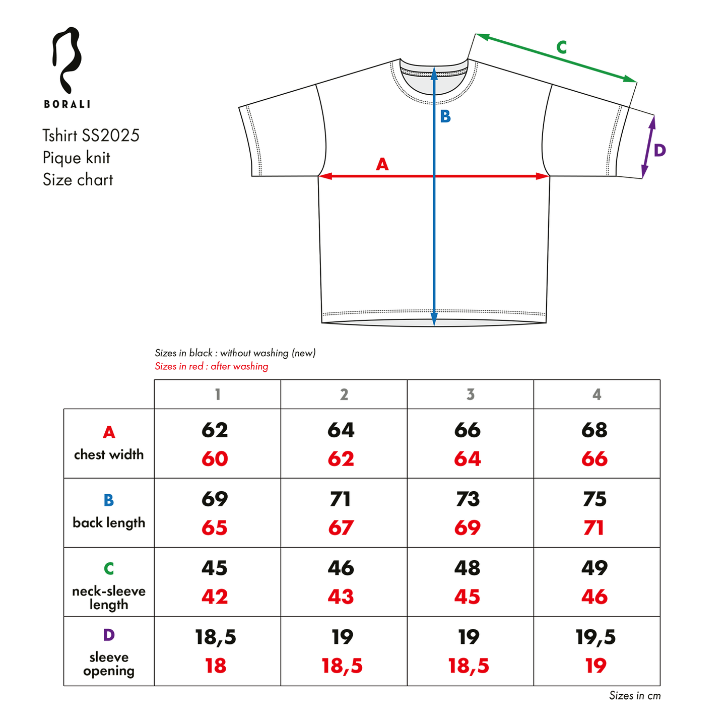 T-shirt beige pique knit