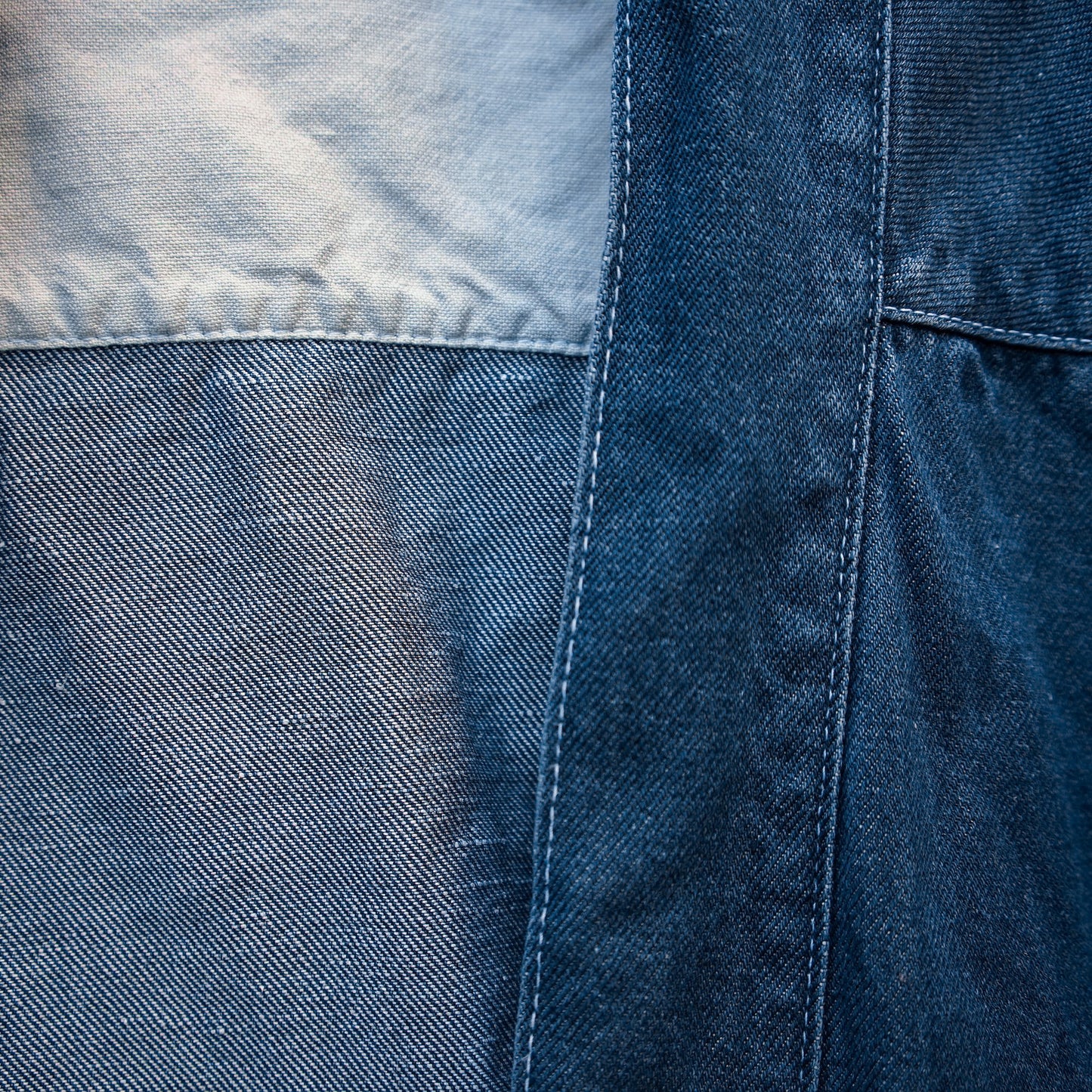 Borali - Unisex Noragi Jacket in coton / linen denim