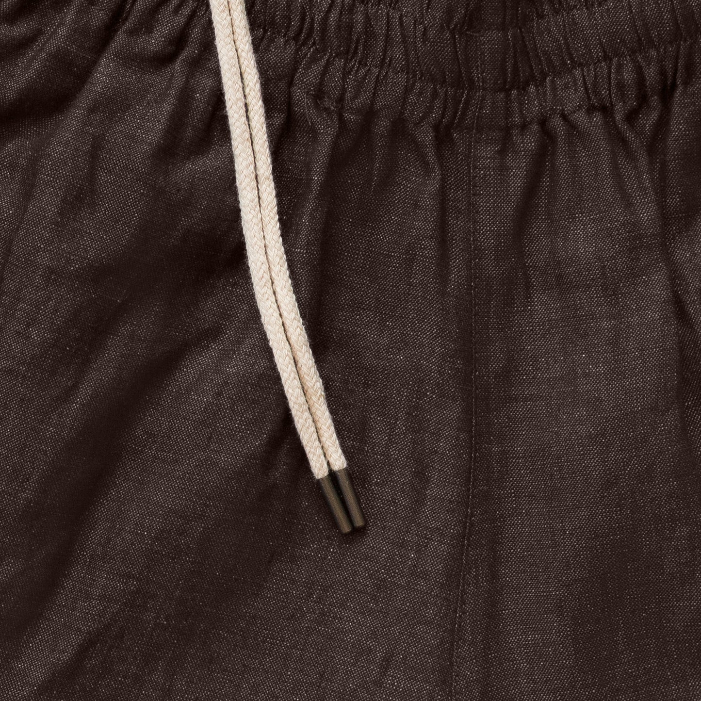 Bball short brown linen