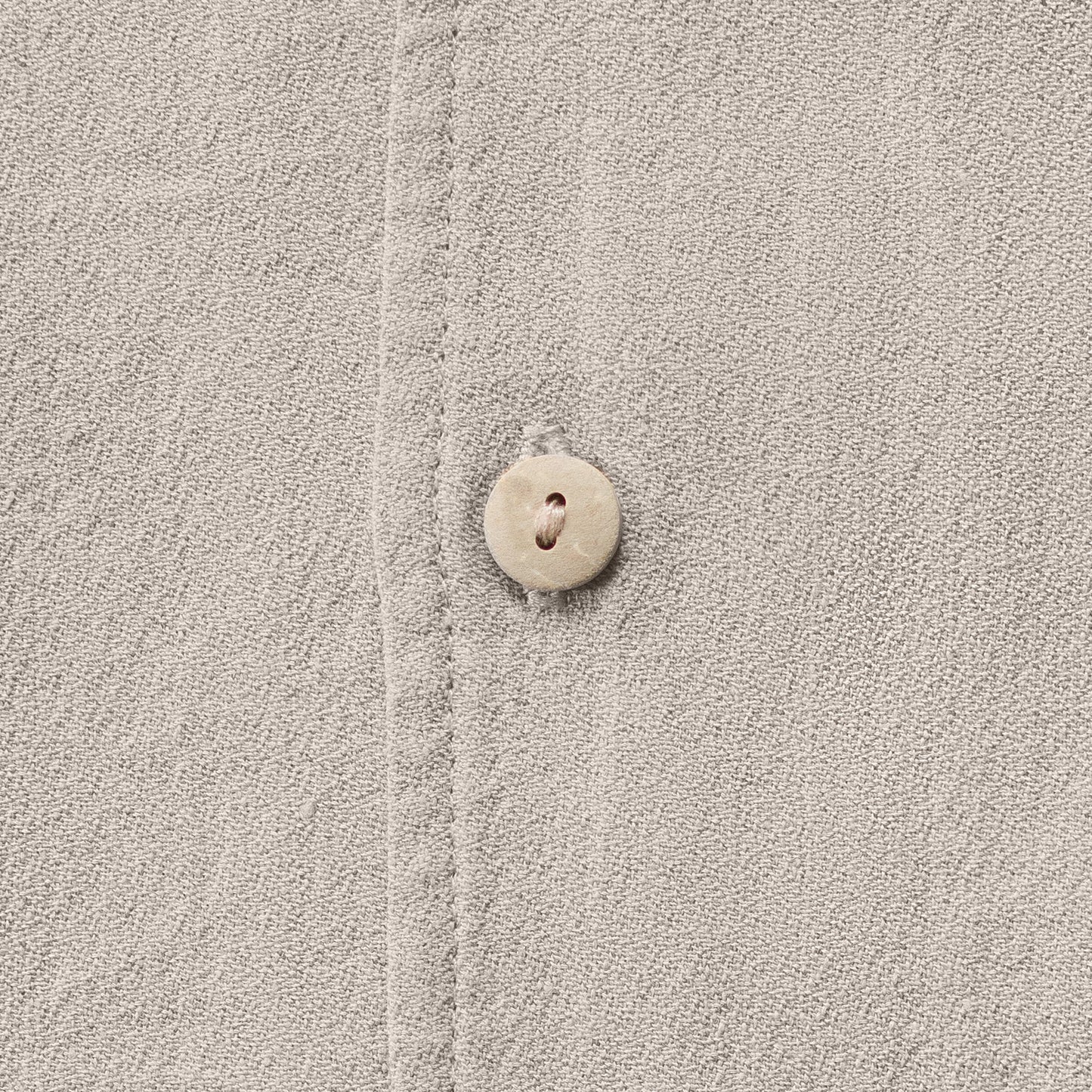 Bell shirt - crêpe coton/lin écru
