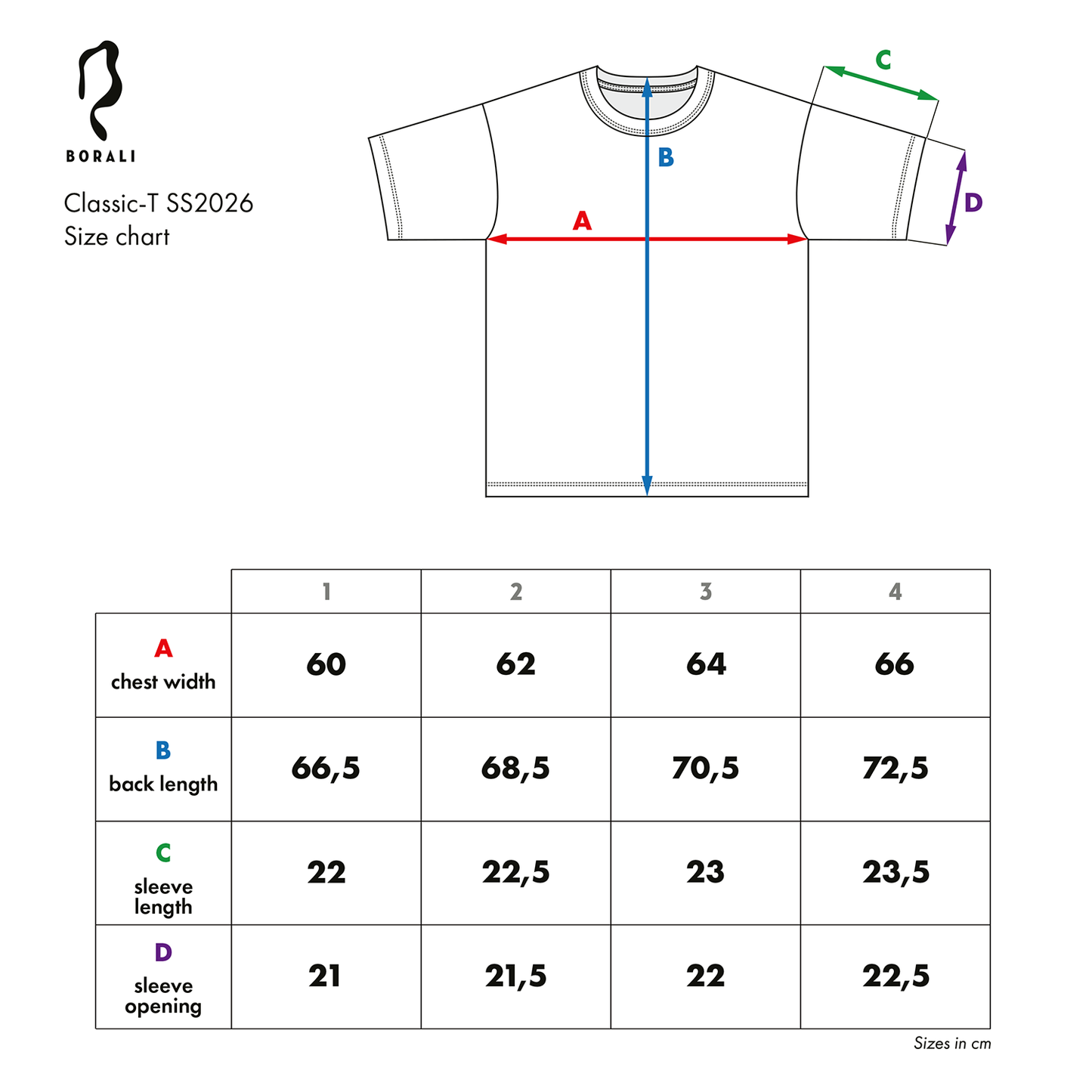 T-shirt Classic-T in white jersey