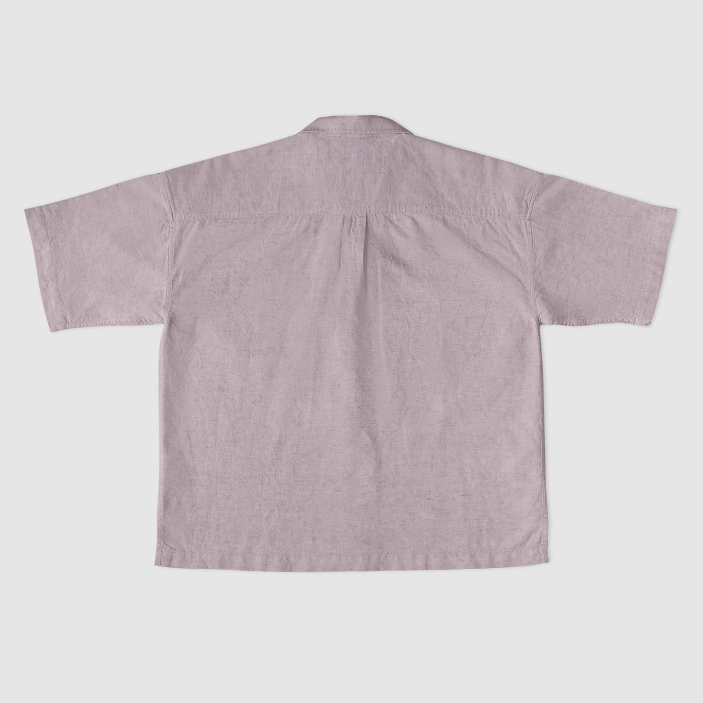 Bell shirt - parme oxford cotton/linen