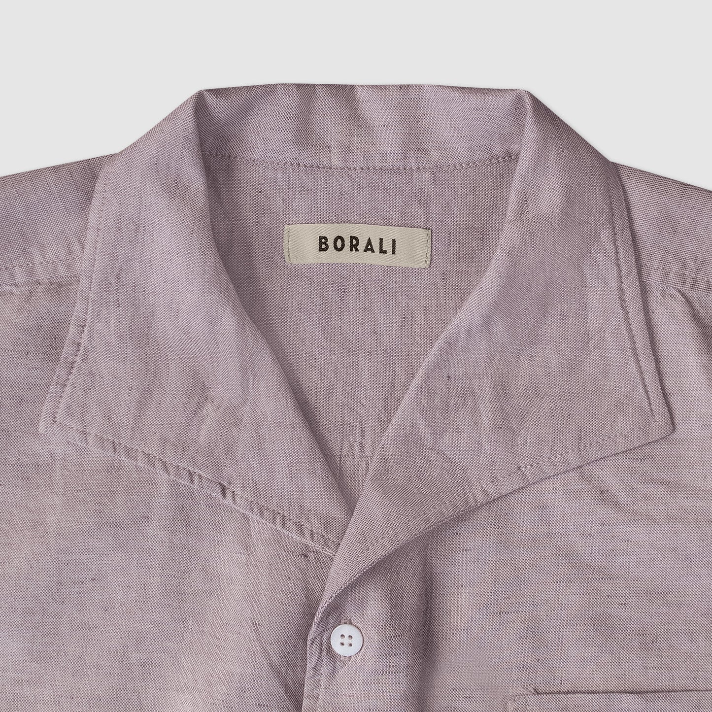 Bell shirt - parme oxford cotton/linen
