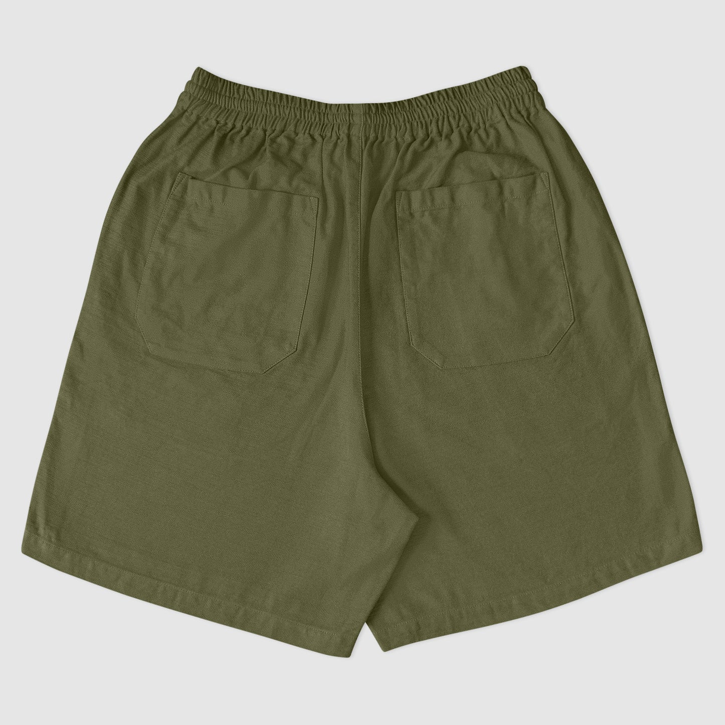 Bball short sateen olive