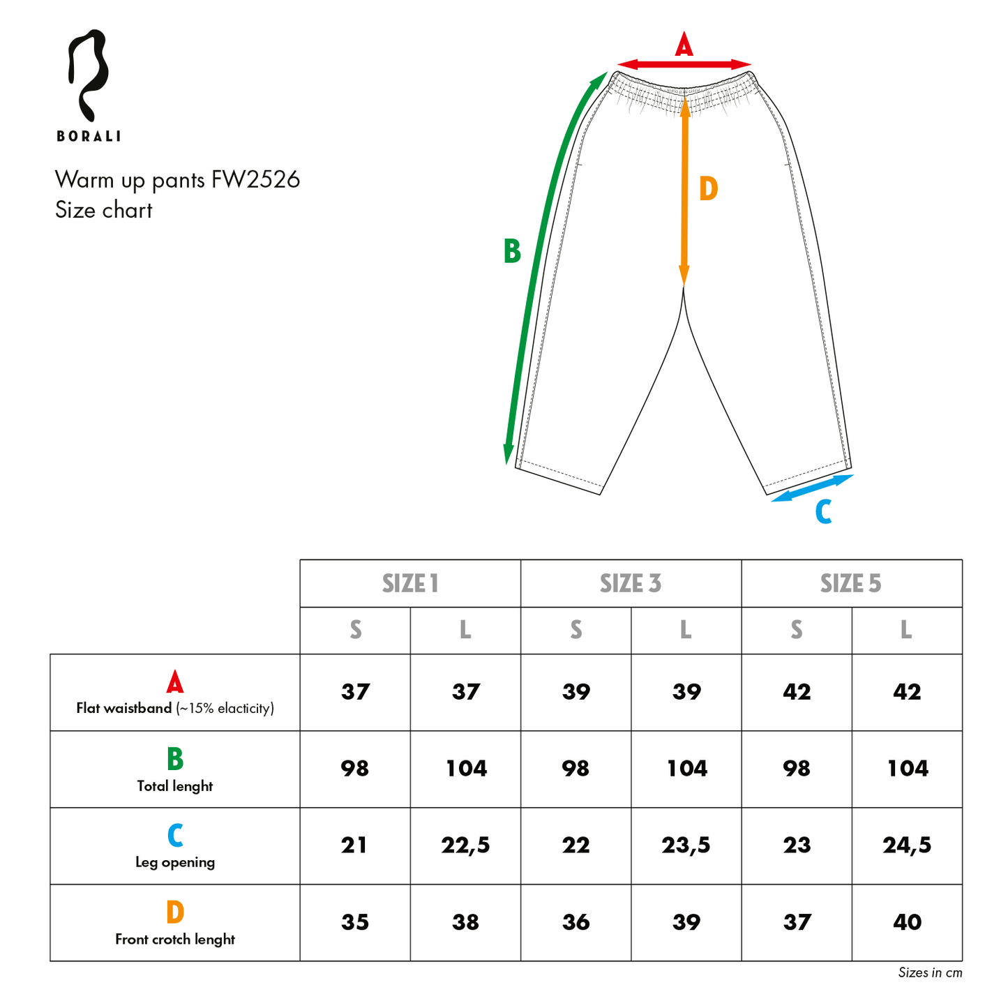 Warm up pants velours