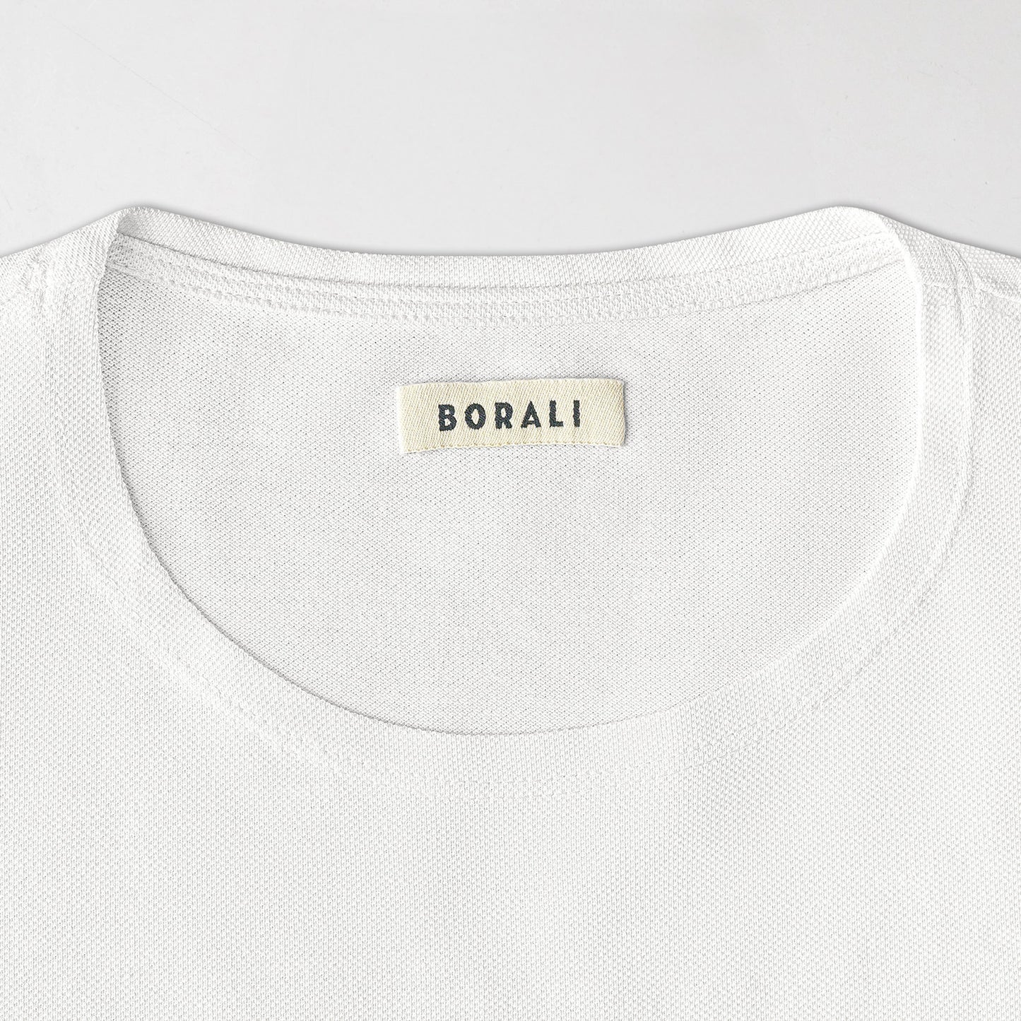 T-shirt offwhite pique knit