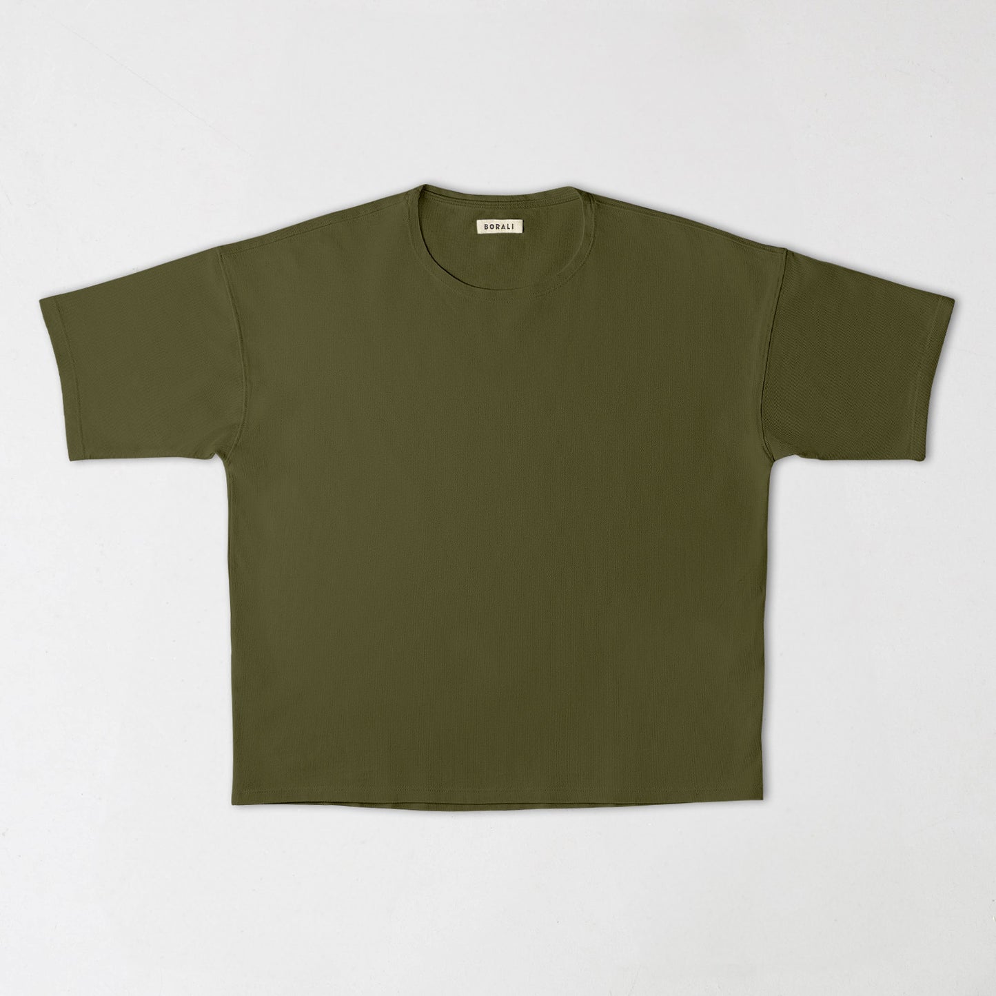 T-shirt - Easy-T - maille piquée olive
