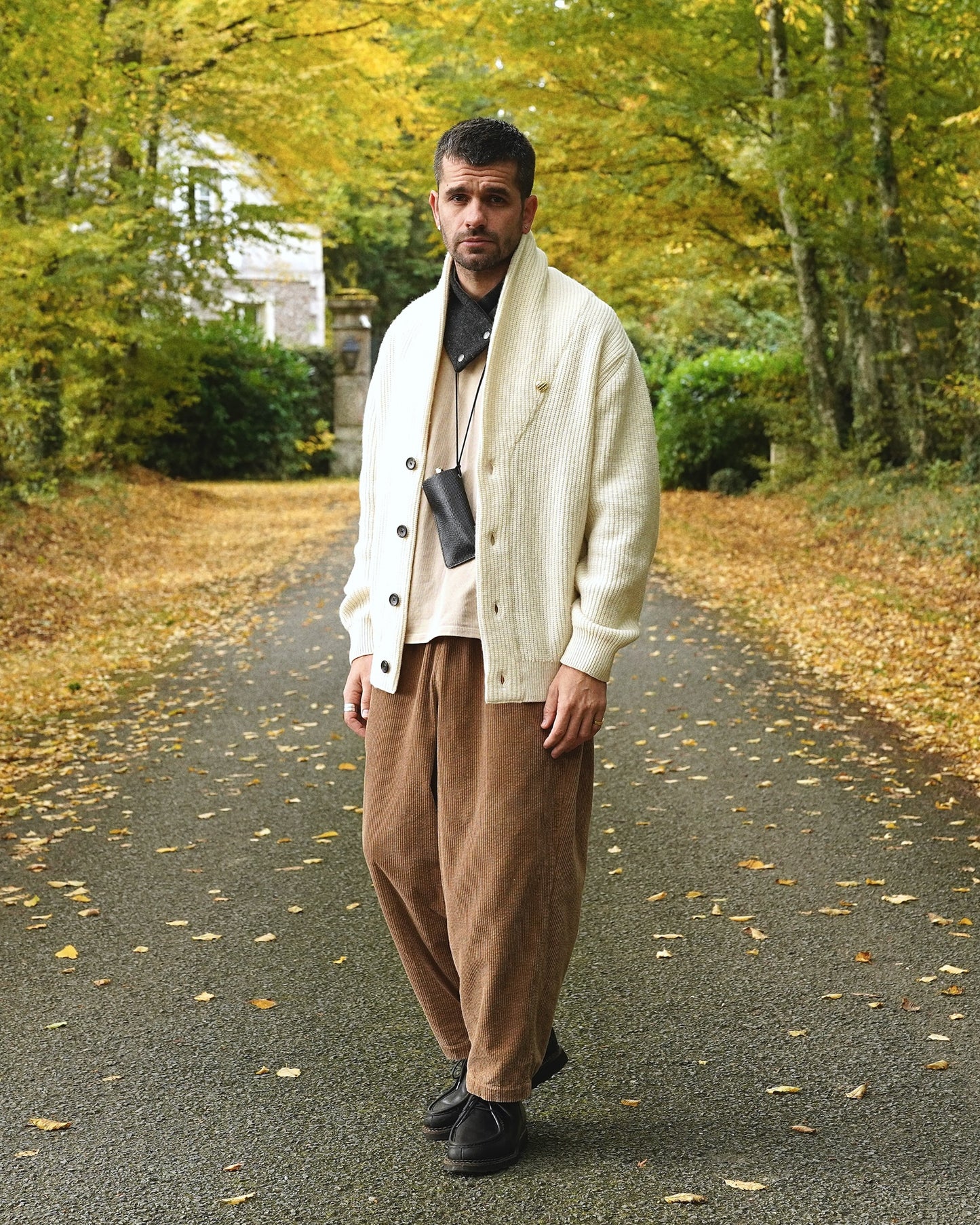 Warm up pants velours