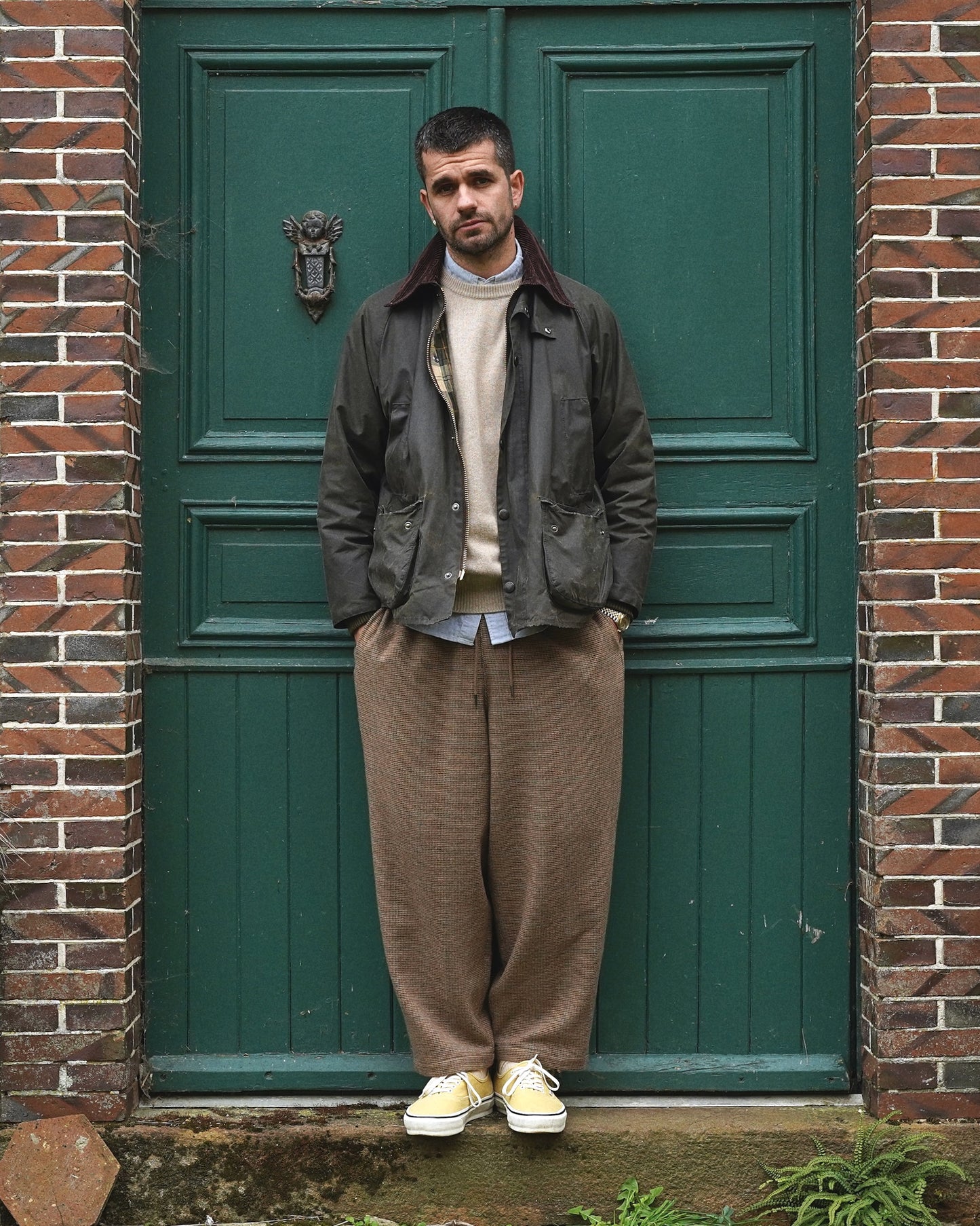 Warm up pants wool cashmere