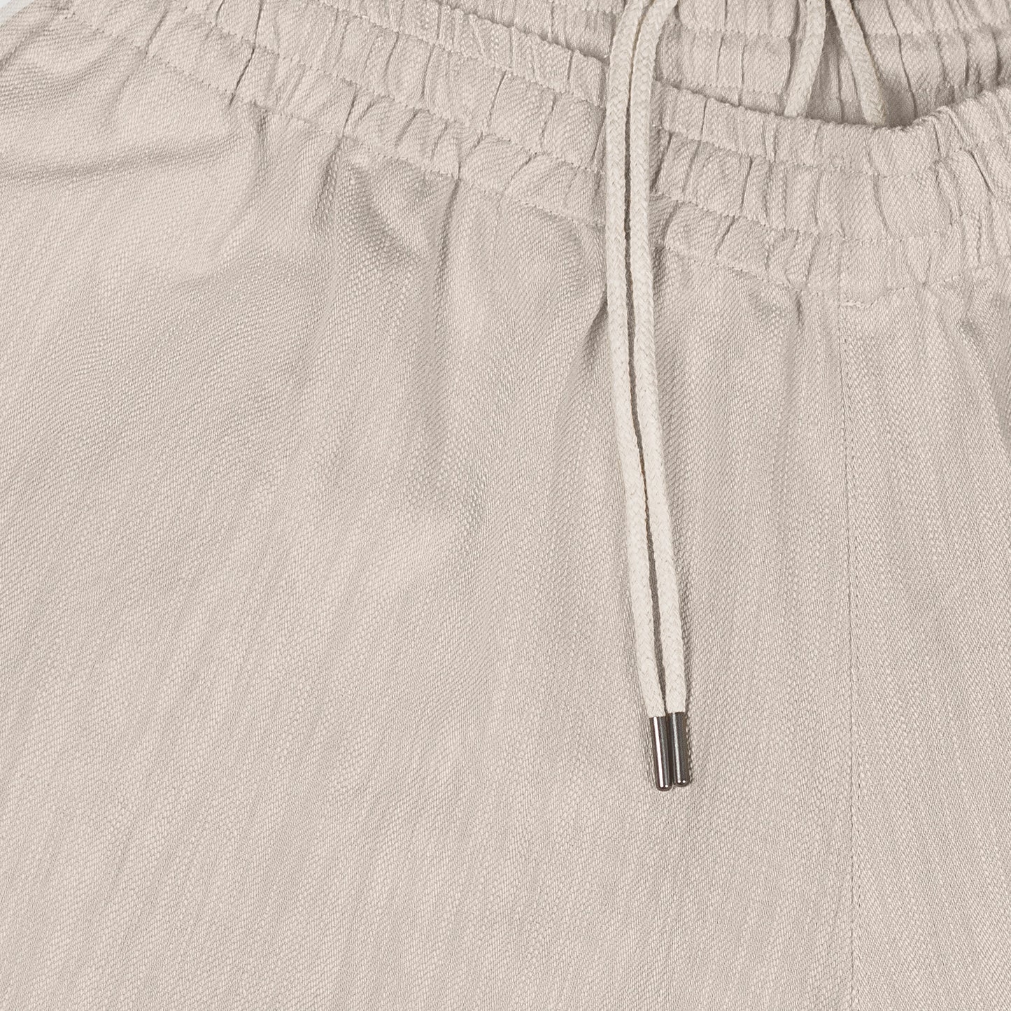 Warm up pants coton lin écru