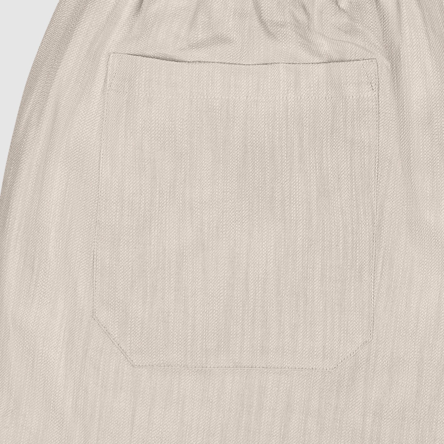 Warm up pants coton lin écru