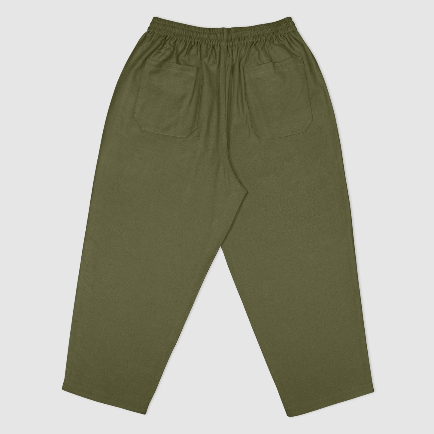 Warm up pants sateen olive