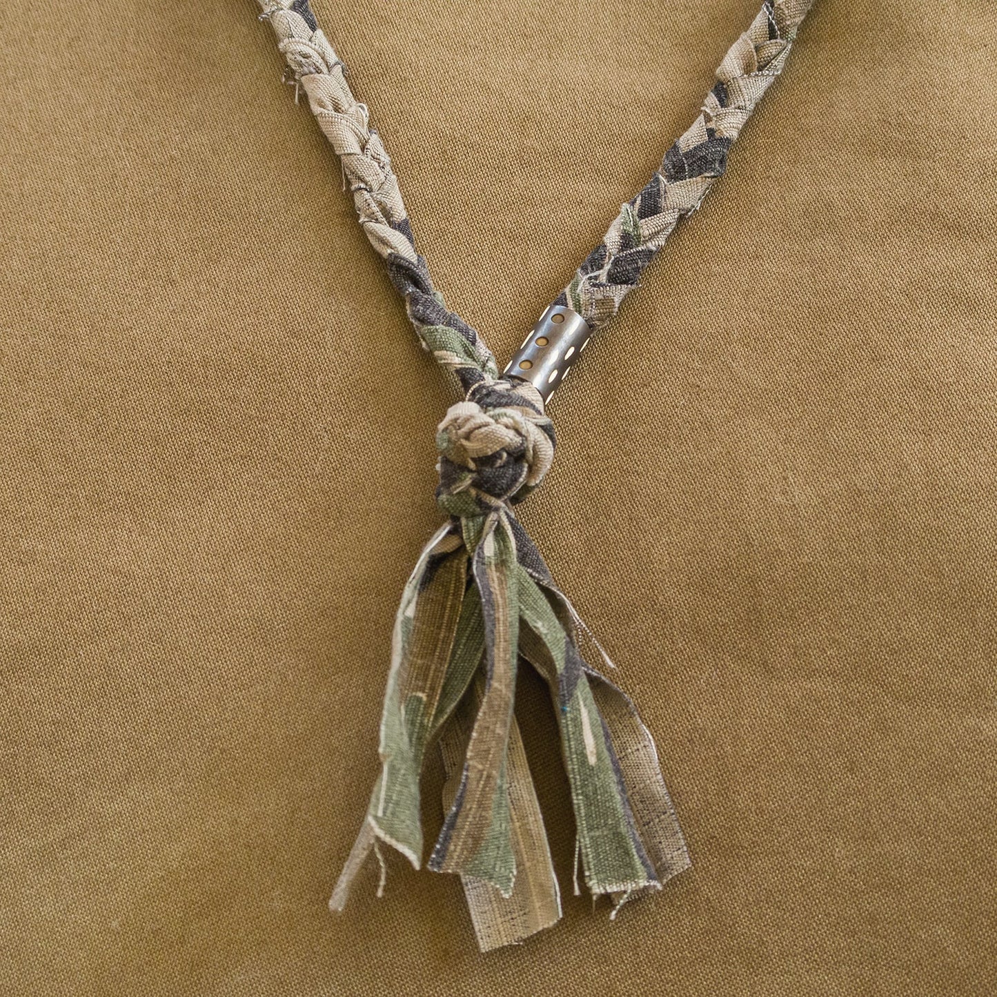 Borali - Necto braided necklace BCD-GR201 (Damaged)