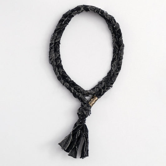 Borali - Irruo braided necklace BCD-GR301 (Damaged) 